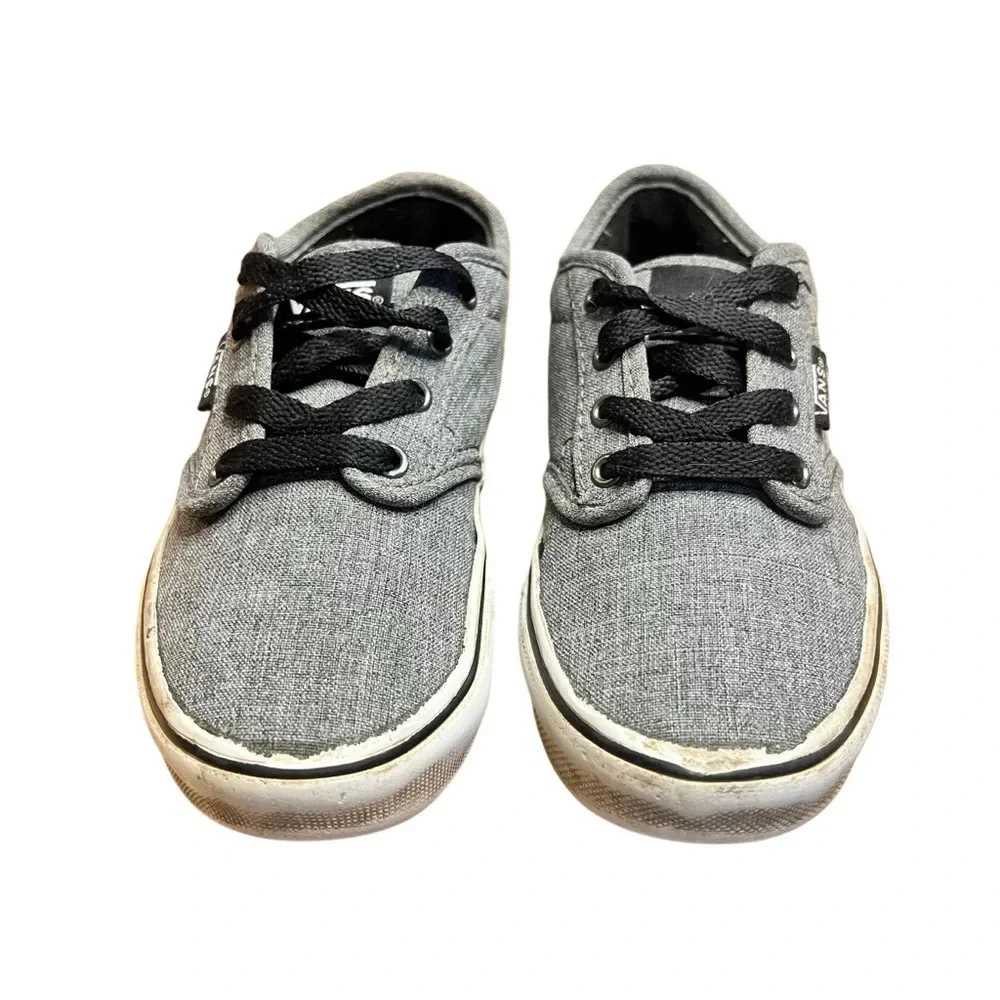 Vans Winston Rock‎ Boy's Low Top Lace Up Grey Skate Shoes - Youth Size 12.5